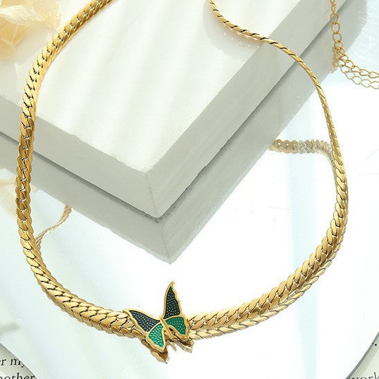 Flora | Papillon Butterfly Anklet