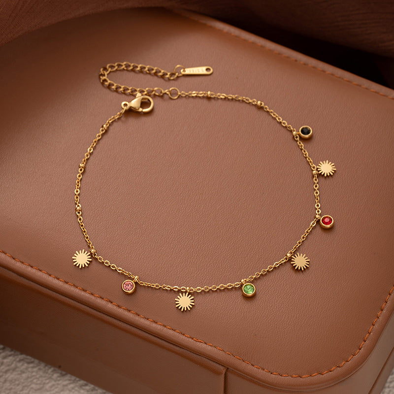 Celeste | Astra Zircon Anklet