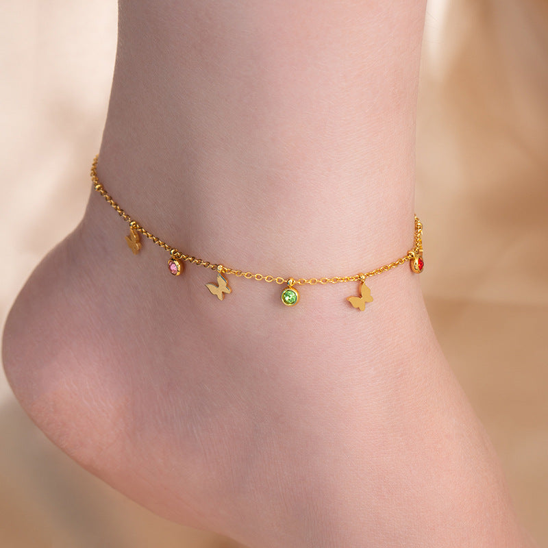 Celeste | Astra Zircon Anklet