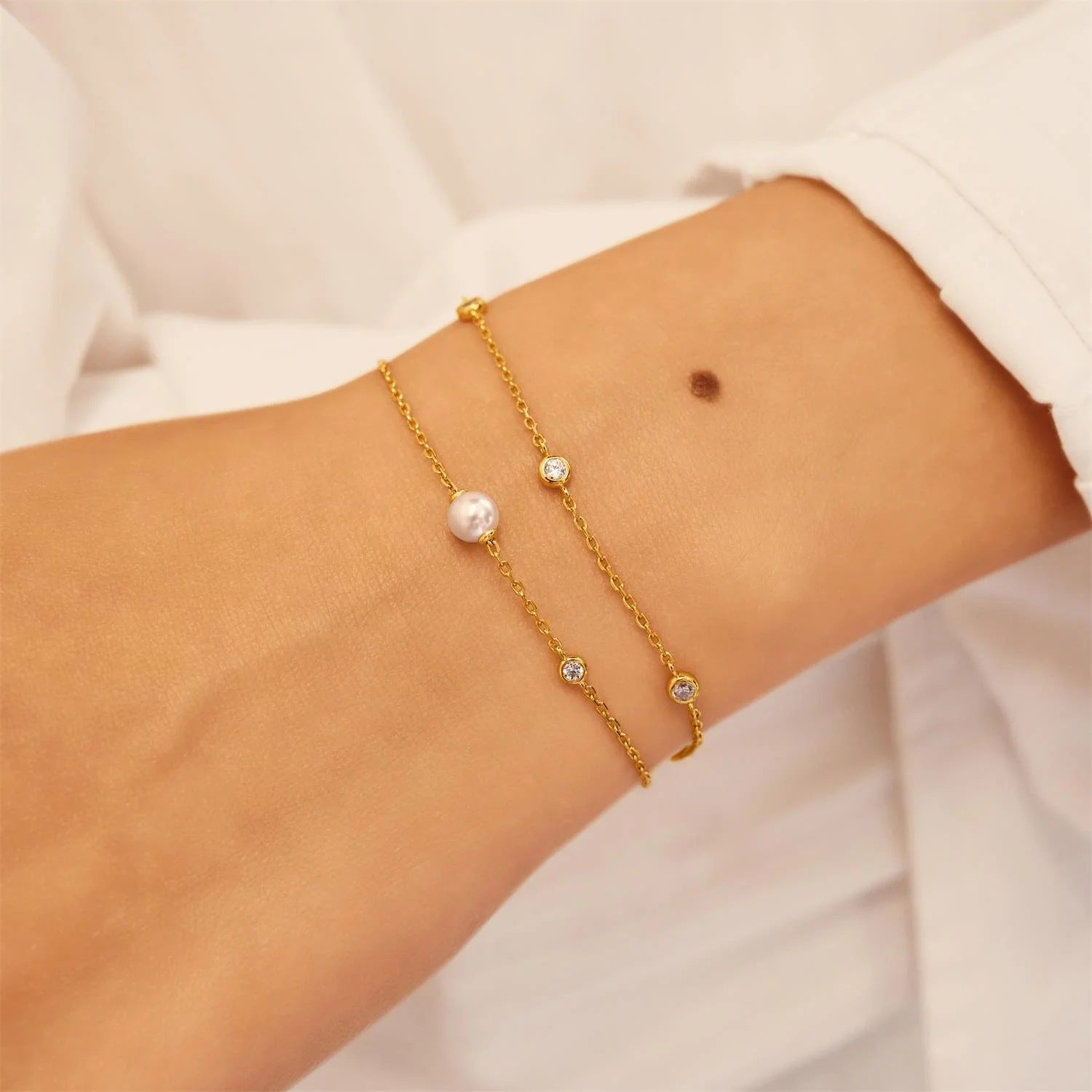 Celeste | Clarity Flash Diamond Bracelet