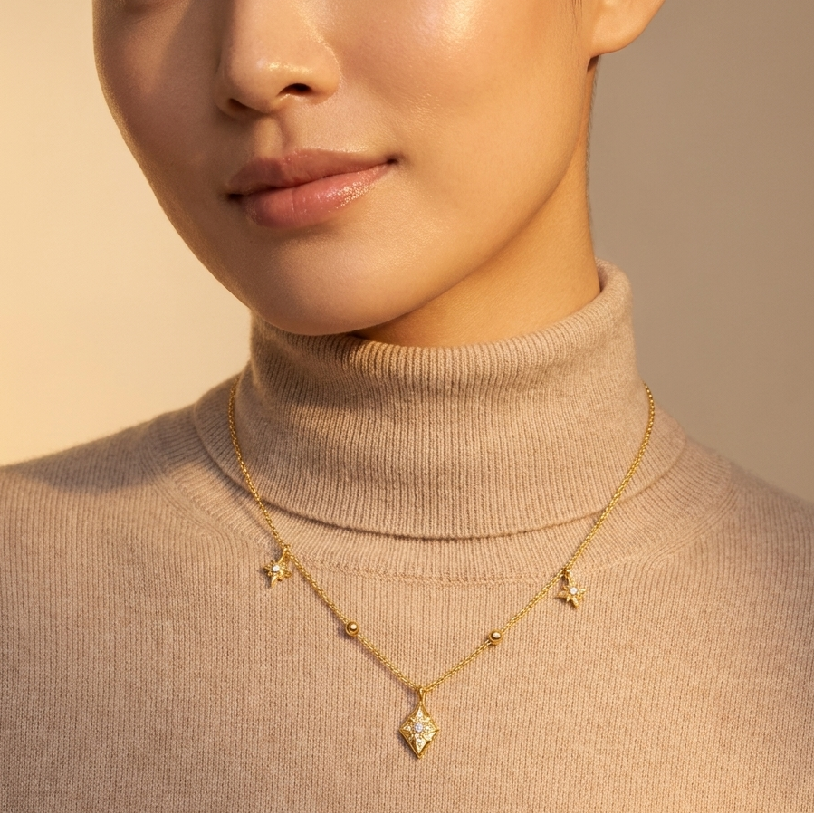 Celeste | Star Necklace