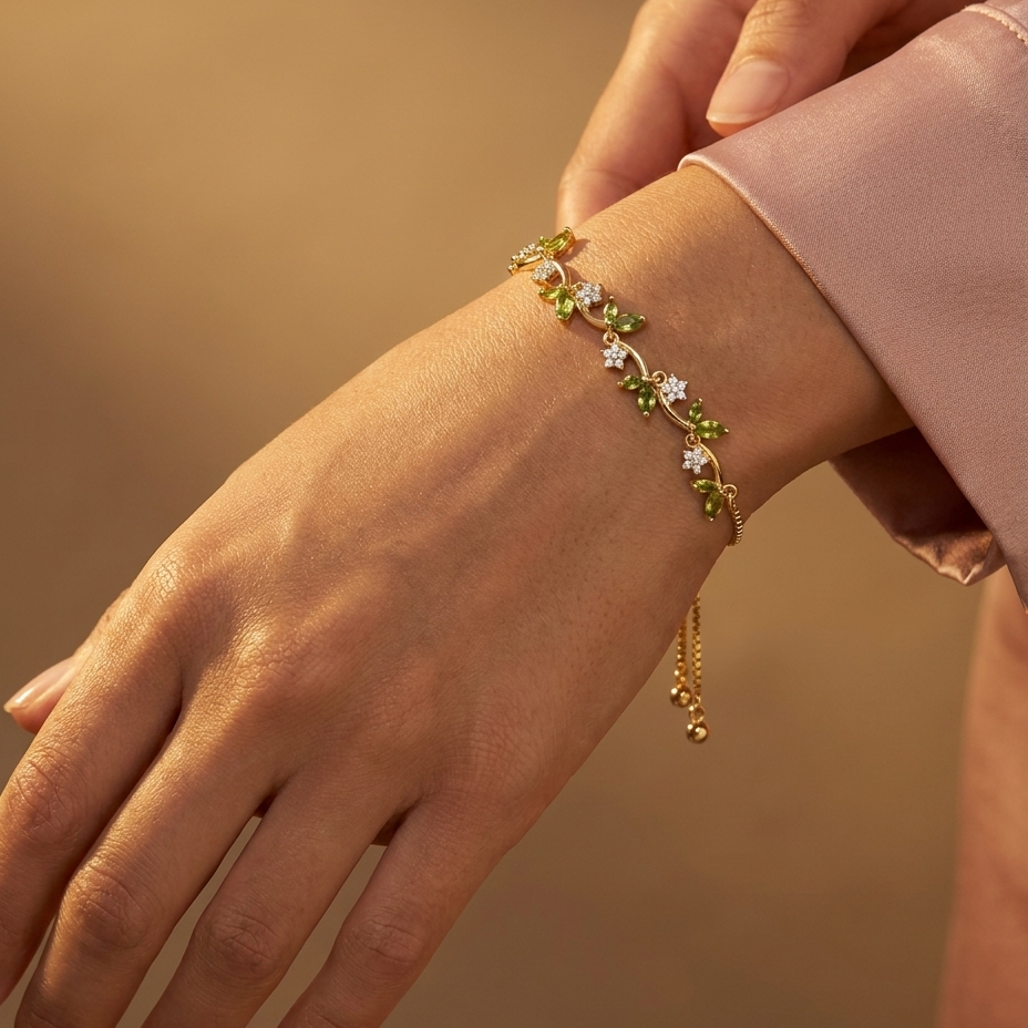 Flora | Eden Branch and Leaf Bracelet