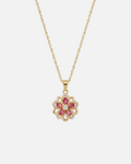 Flora | Camellia Rotating Pendant Necklace
