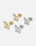 Flora | Mariposa Butterfly Zircon Earrings