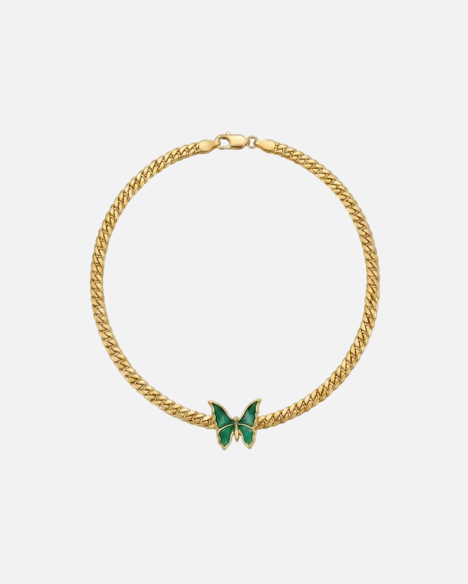 Flora | Papillon Butterfly Anklet