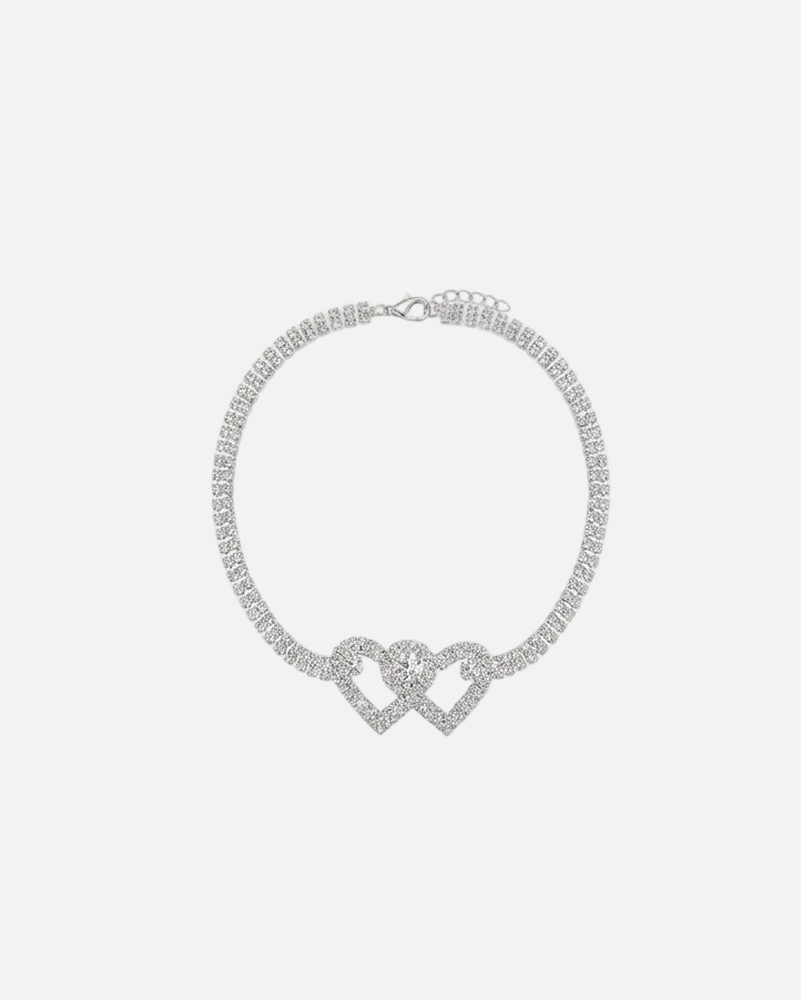 Amor | Cherished Double Heart Anklet