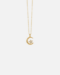 Celeste | Crescent Pendant Necklace